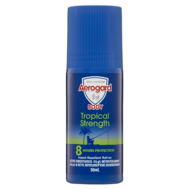 澳洲Aerogard防蚊滾珠熱帶加強 8小時保護 50ml