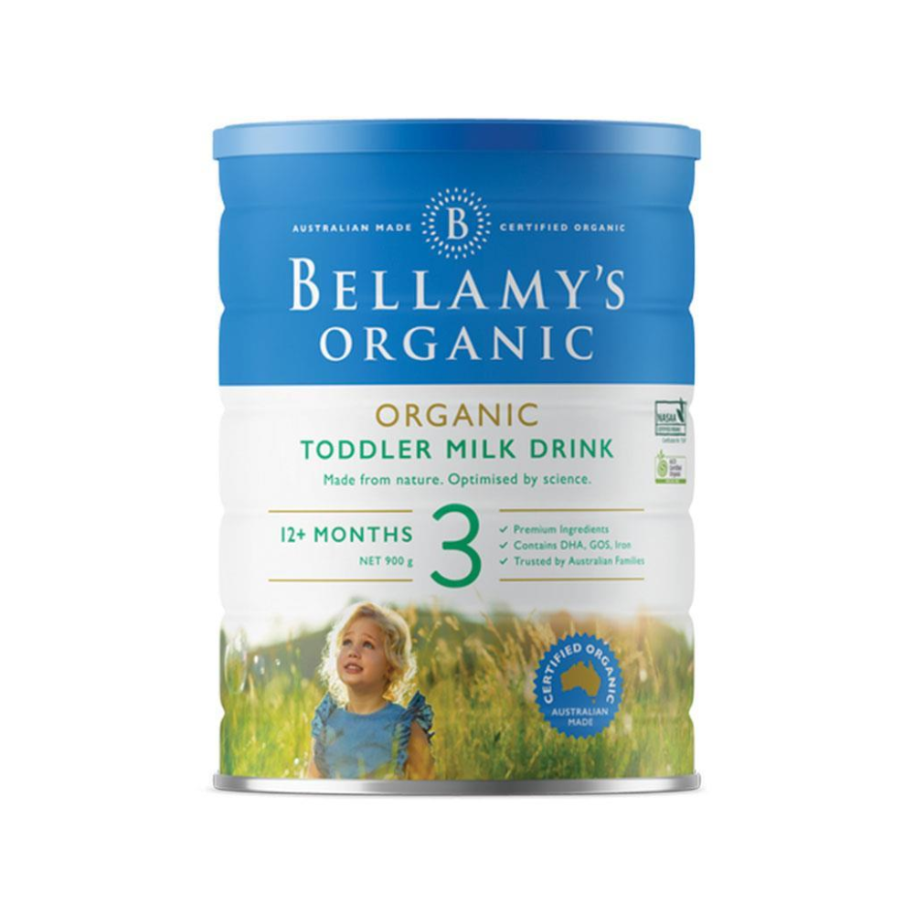 澳洲Bellamy貝拉米有機嬰兒配方奶粉 第三階段 900g (12個月以上)