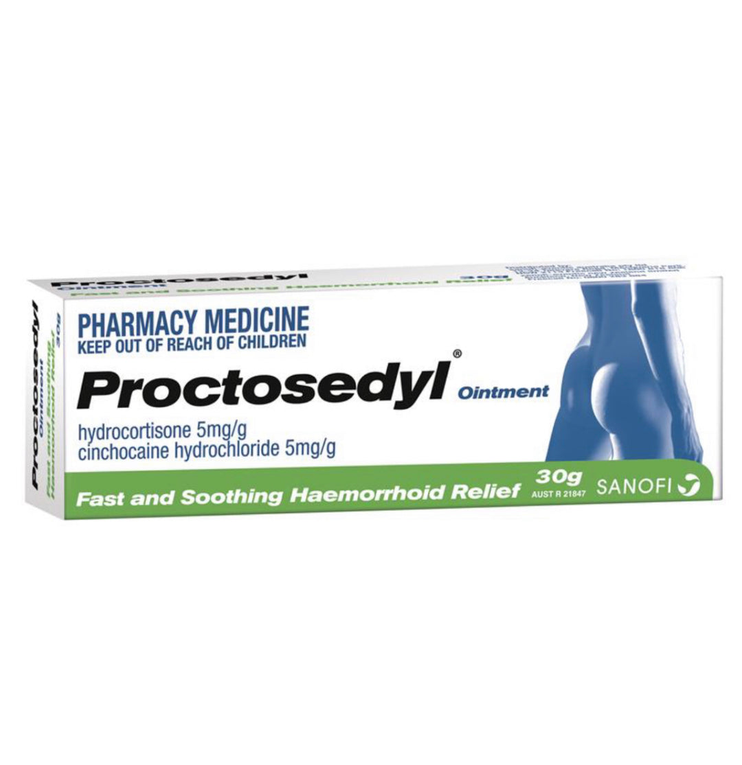 澳洲Proctosedyl痔瘡緩解軟膏30g