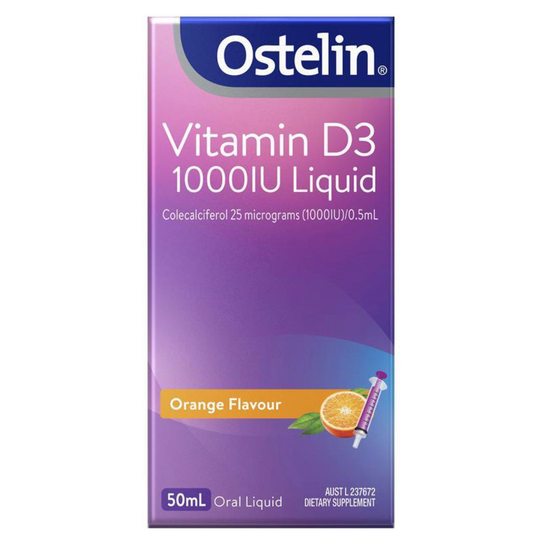 【藥局特價】澳洲Ostelin維生素D 1000IU口服滴劑 50ml
