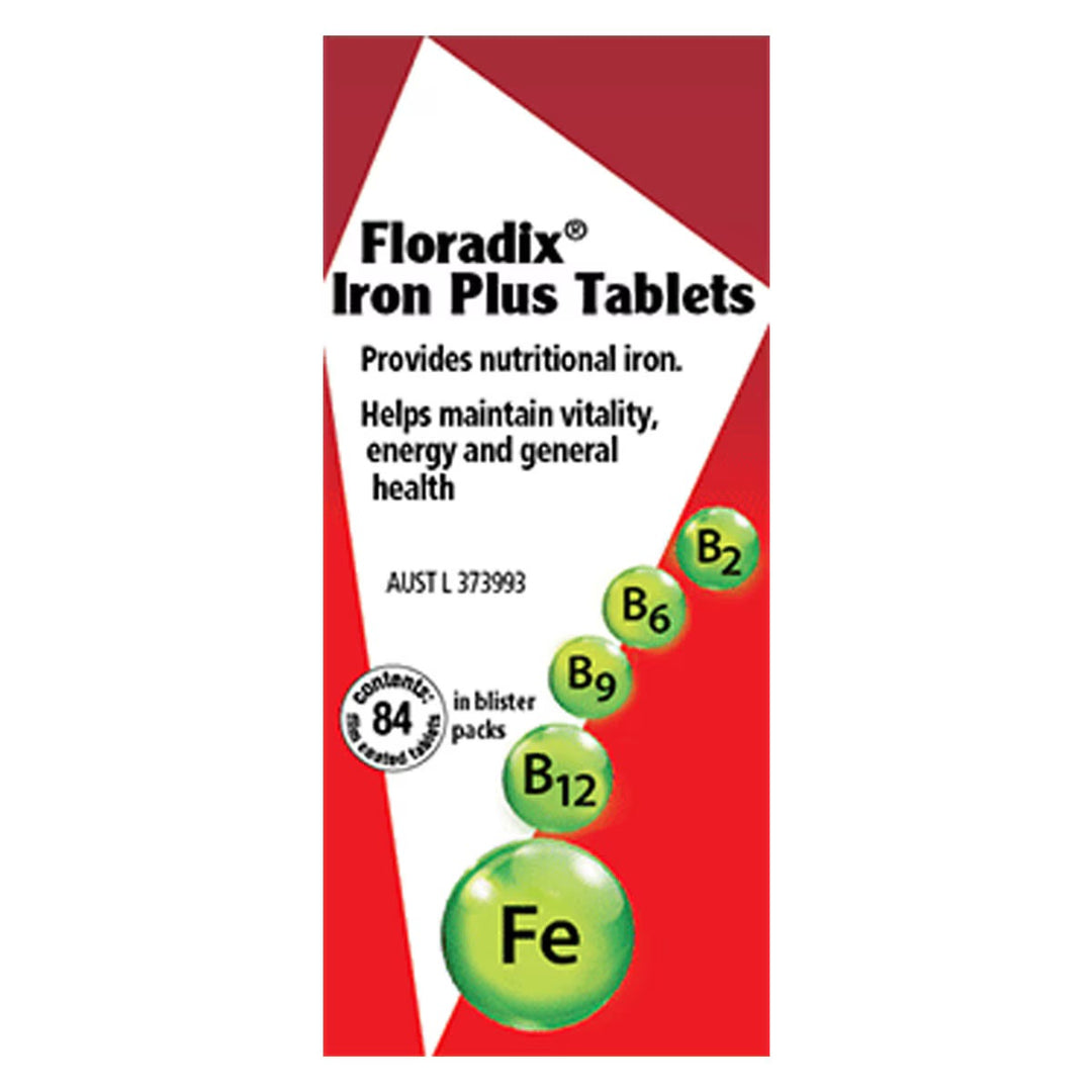 澳洲版Floradix草本鐵元錠84粒