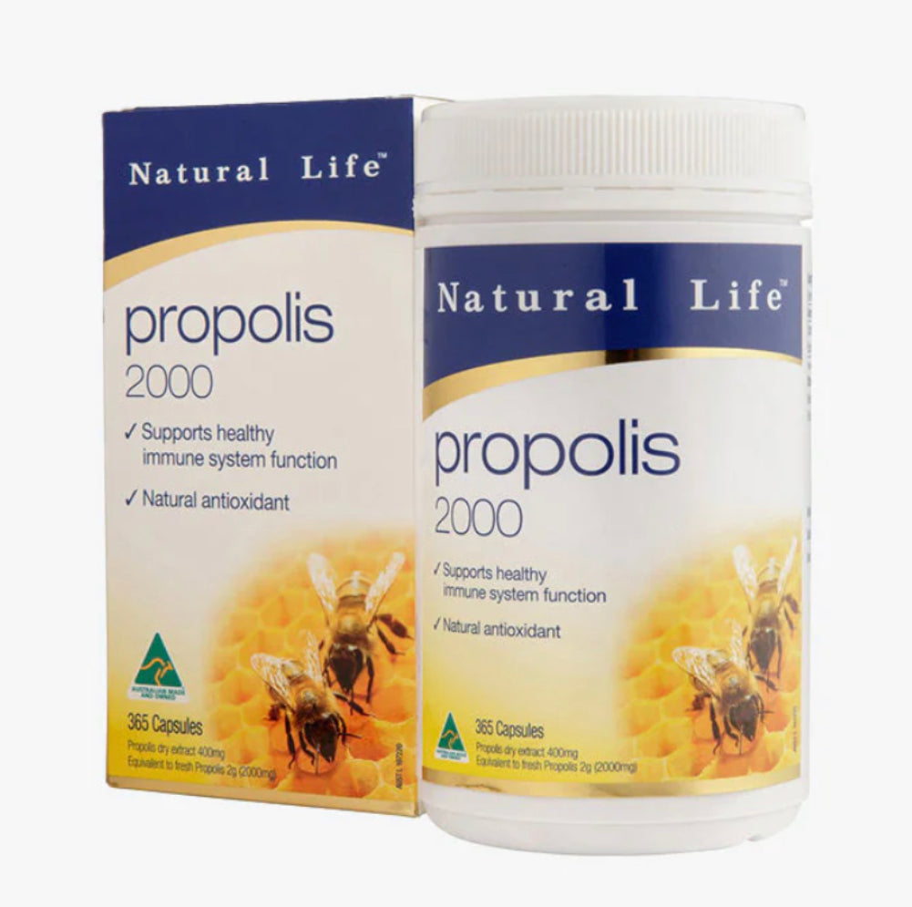 澳洲Natural Life蜂膠膠囊2000mg 365粒
