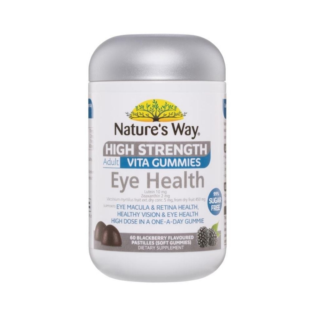 澳洲Nature’s Way高強度成人護眼軟糖 60粒