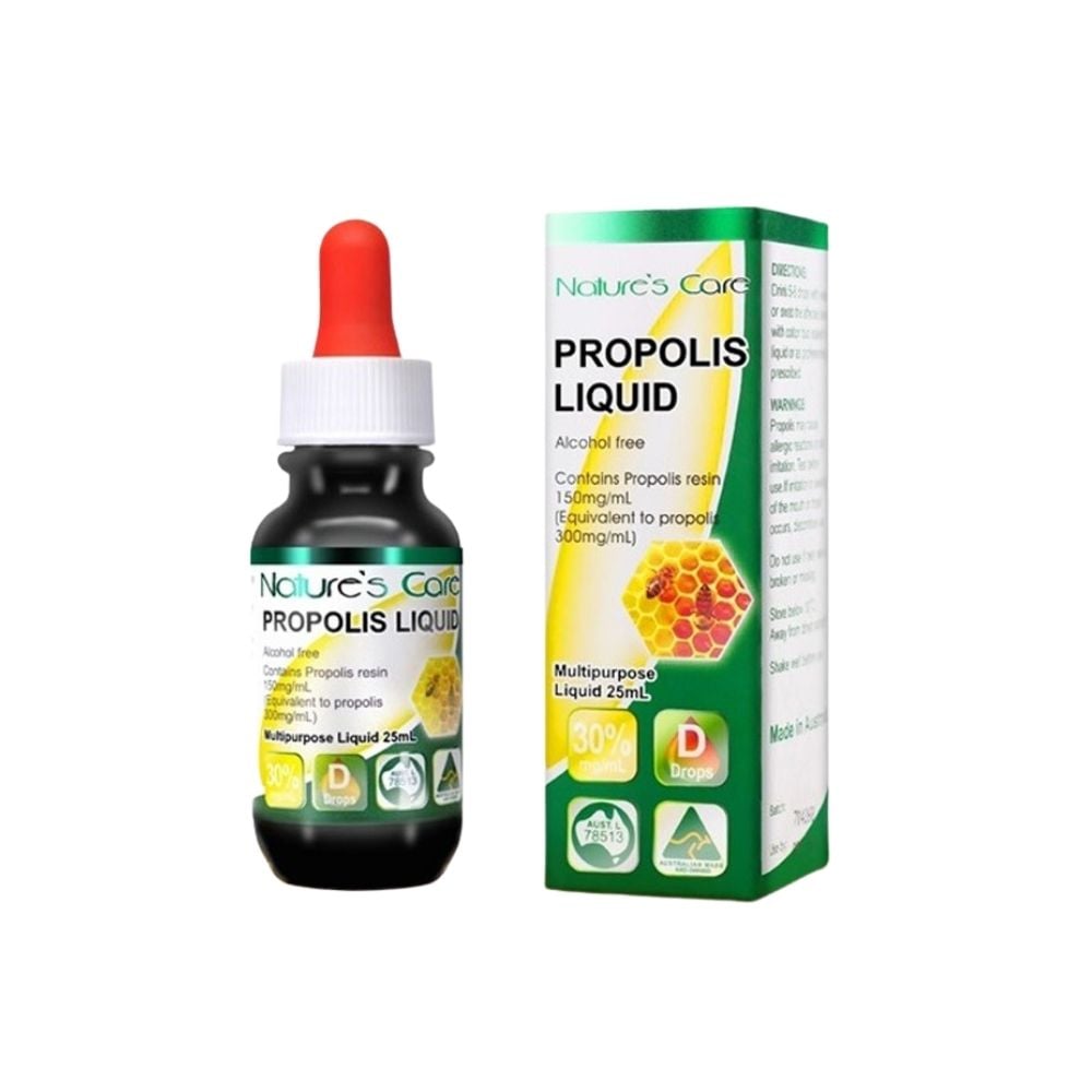 澳洲Nature’s Care優質蜂膠滴劑純度高達30% 25ml
