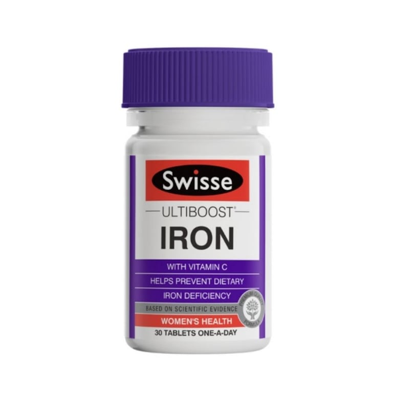 澳洲Swisse Iron補鐵錠 30粒