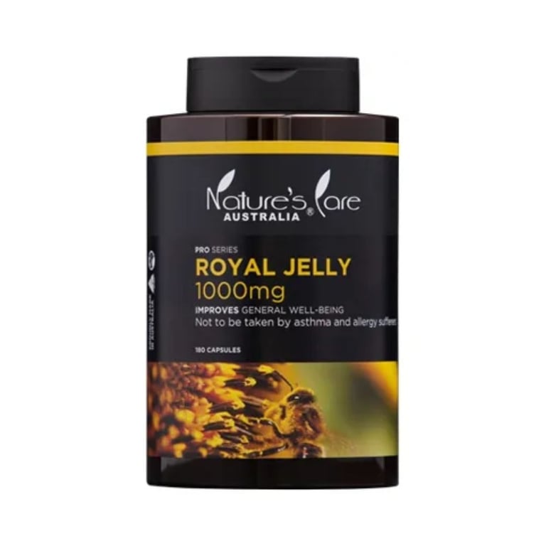 澳洲Nature’s Care皇室蜂王乳1000mg 180粒 效期01/2024