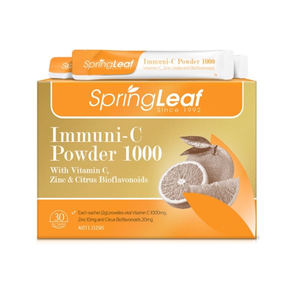 澳洲Spring Leaf維他命C沖劑1000mg 2g*30包 效期08/2024