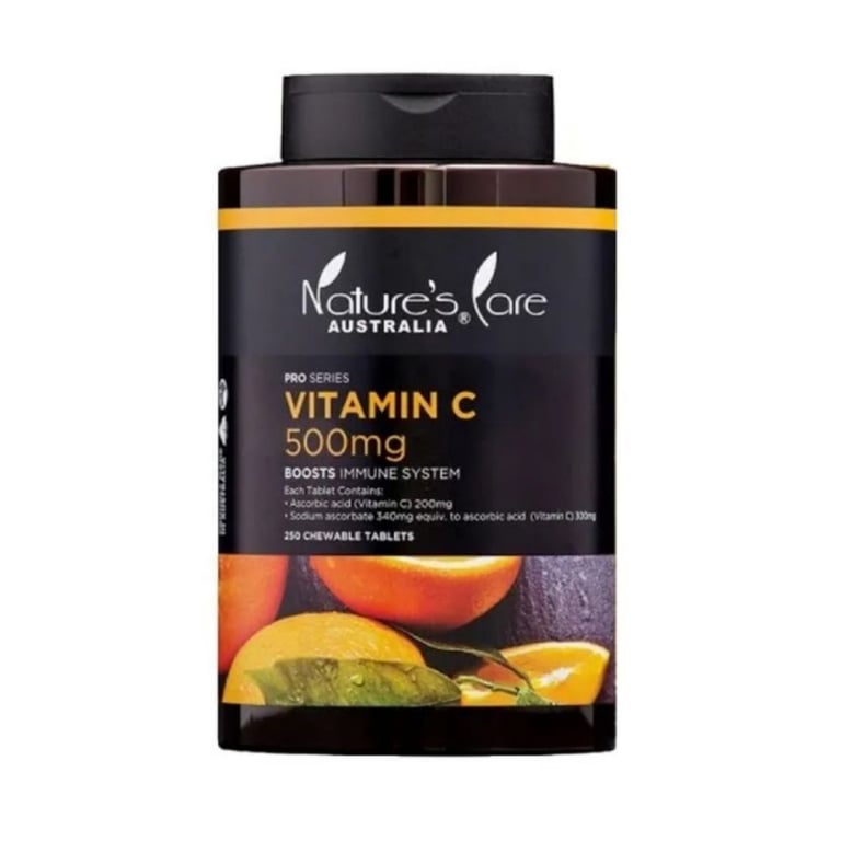 澳洲Nature's Care維他命C 500mg 250粒