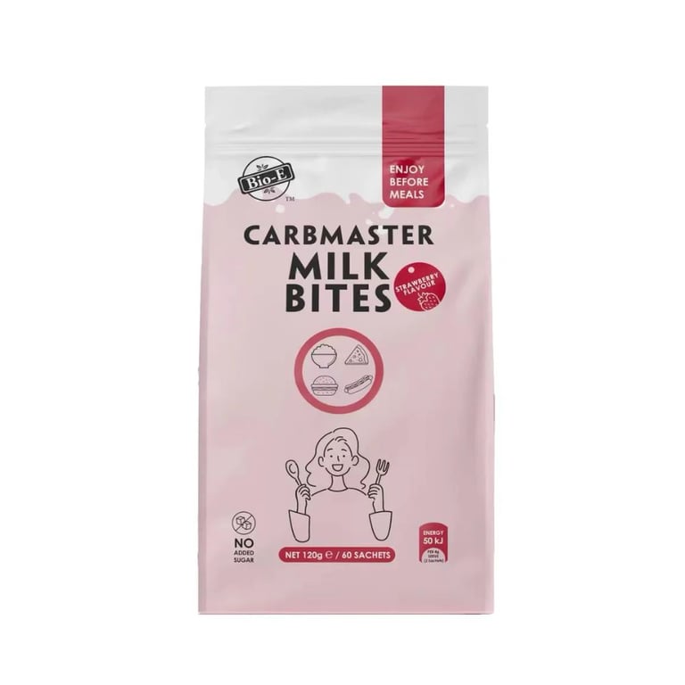 澳洲Bio-E白芸豆酵素奶片草莓口味 60片 效期05/2025