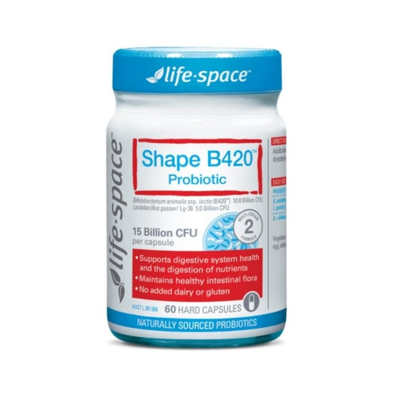 澳喀限定優惠-澳洲Life Space B420纖體益生菌 60粒