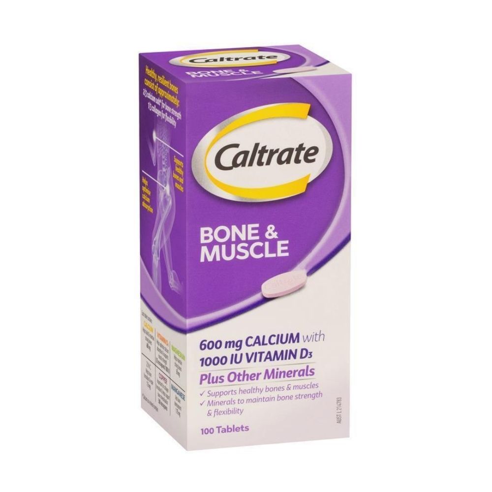 【出清特價】澳洲版Caltrate挺立鈣強力錠 100粒 效期07/2024