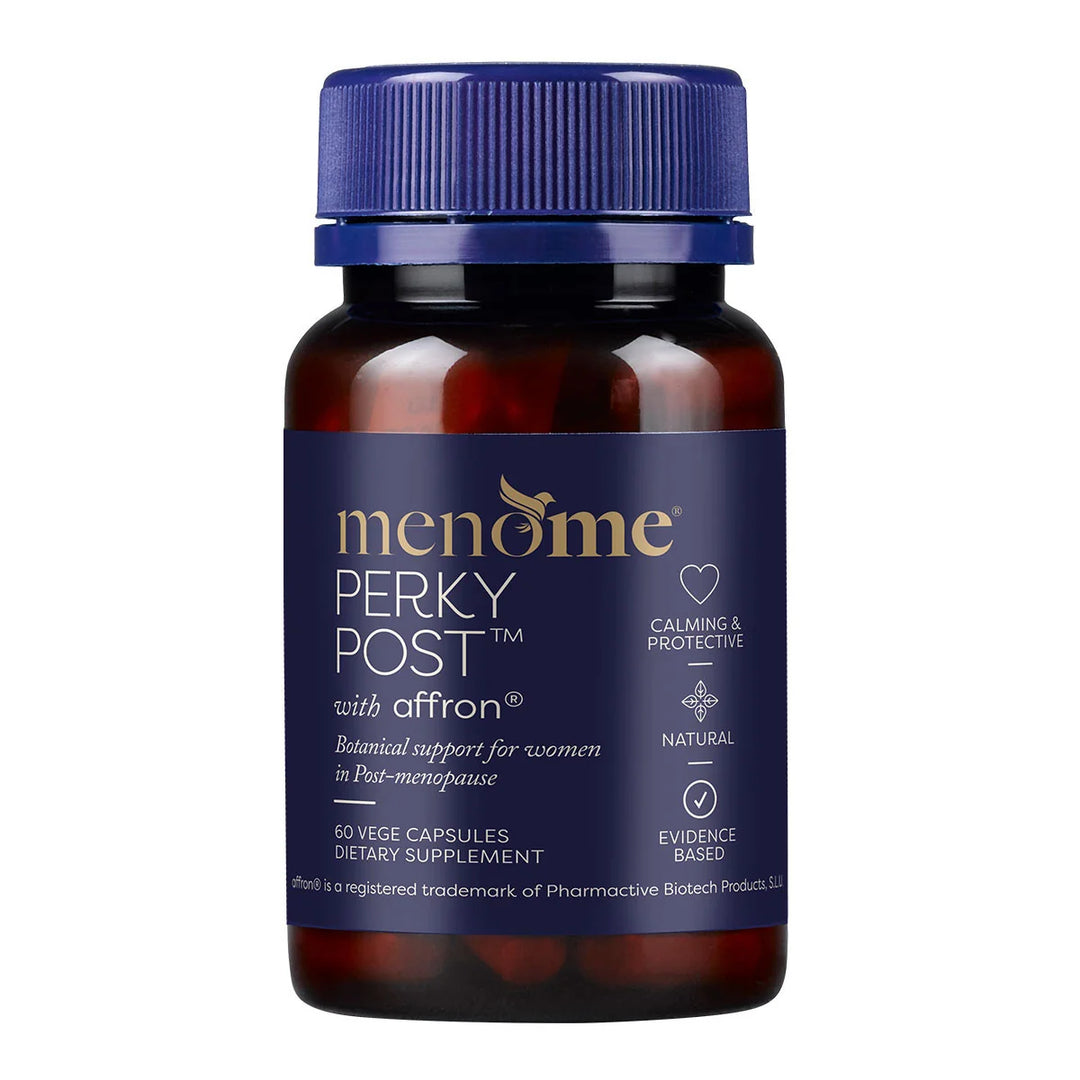 紐西蘭Menome Perky Post with affron 60粒