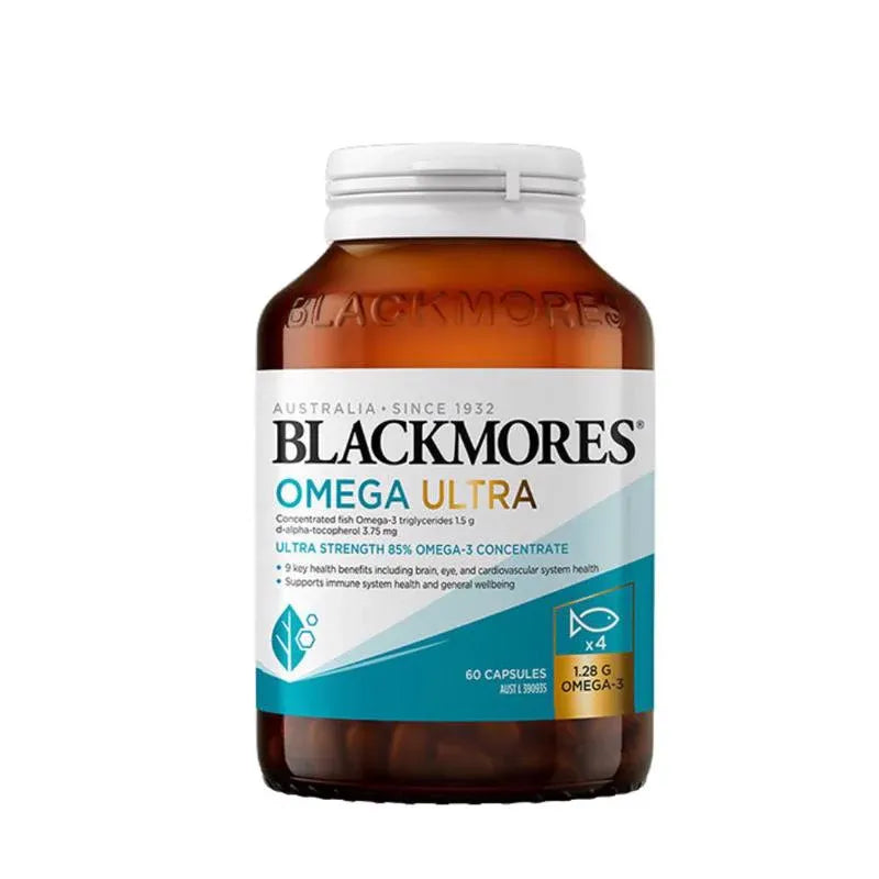 【本週特價至5/31】Blackmores Omega Ultra 至尊金粹魚油 60粒膠囊 效期02/2027