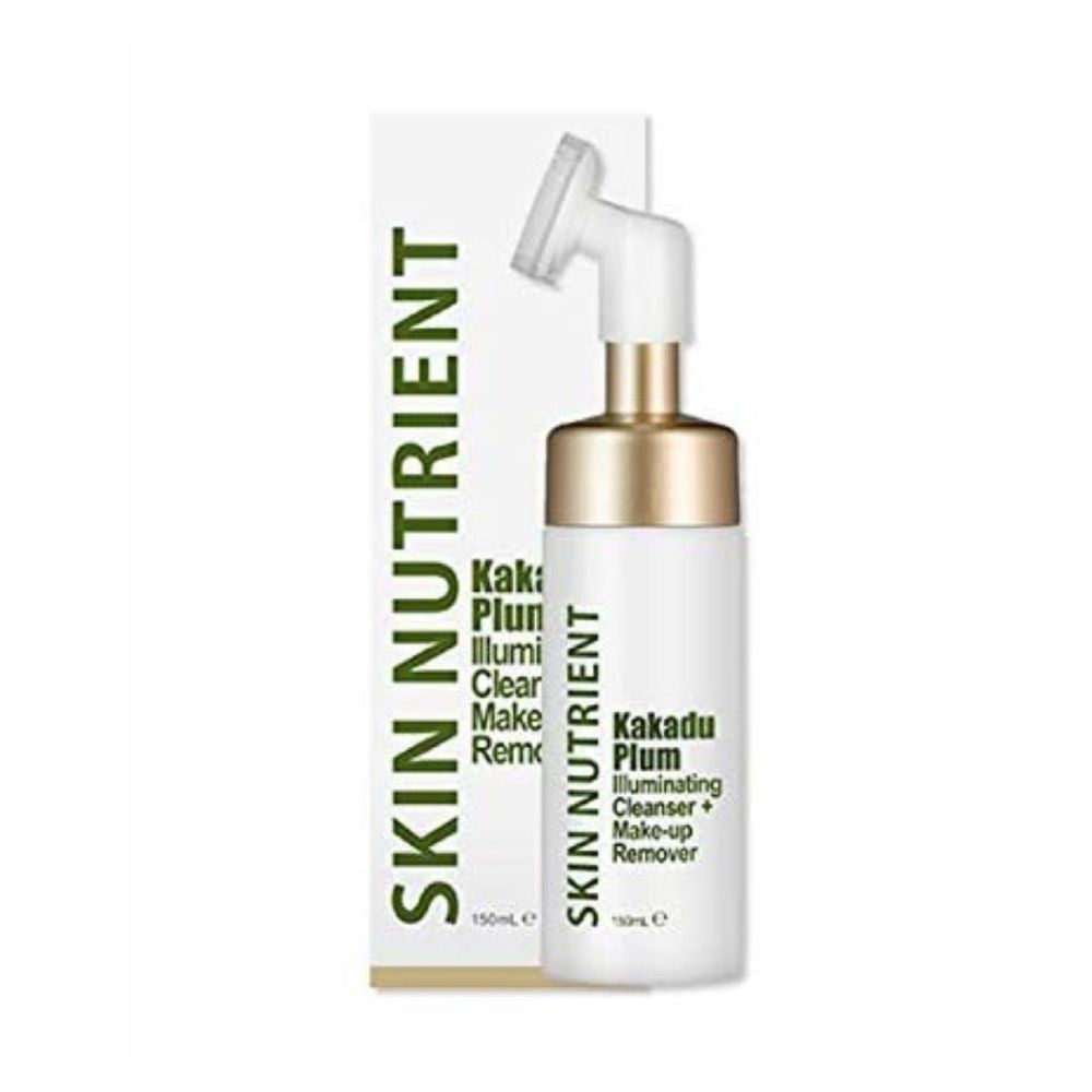 【出清特價】澳洲Skin Nutrient卸妝二合一氨基酸洗面乳+洗臉刷 150ml 效期08/2025