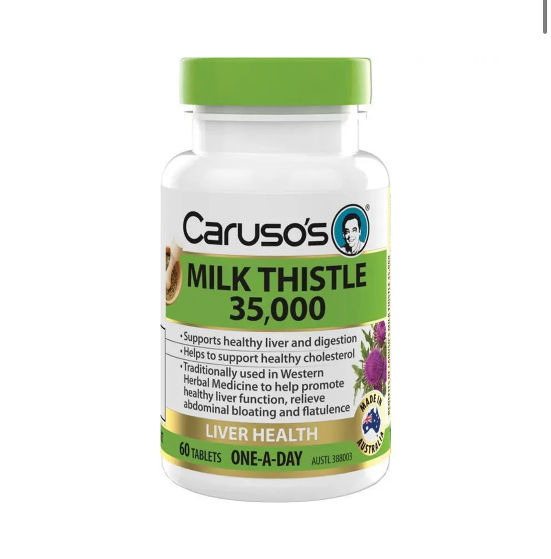 澳洲Caruso’s 奶薊草35,000mg 60粒