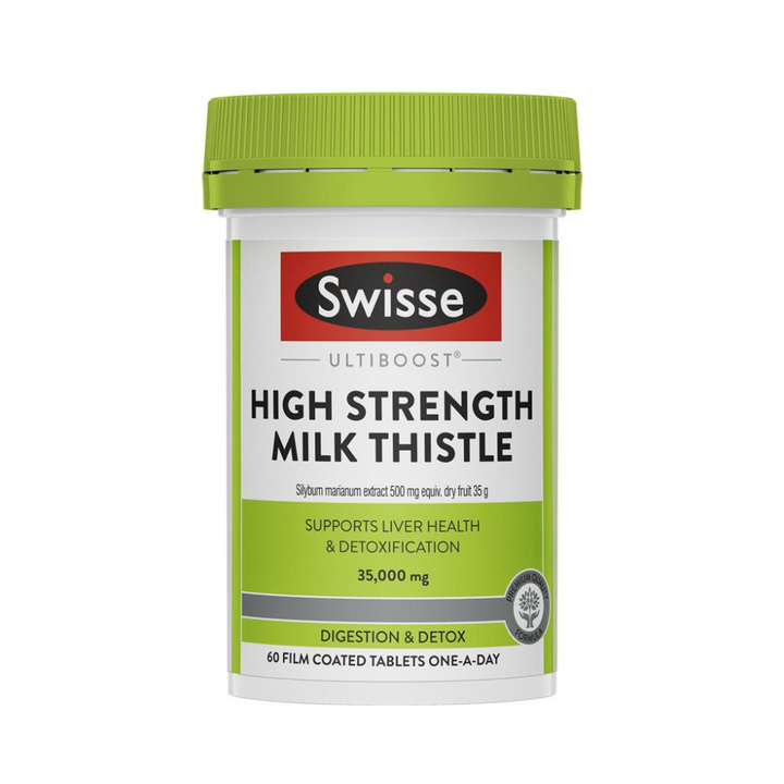 【年度清倉特賣】澳洲Swisse高含量奶薊草護肝35000mg 60粒 效期02/2028