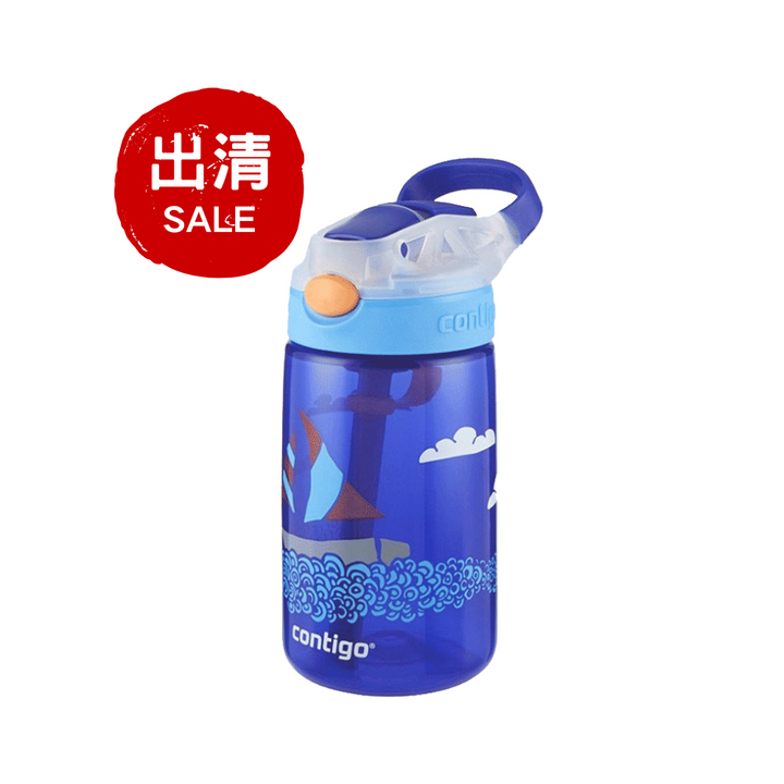 【出清特價】 Contigo康迪克兒童水冷水壺 帆船 414ml