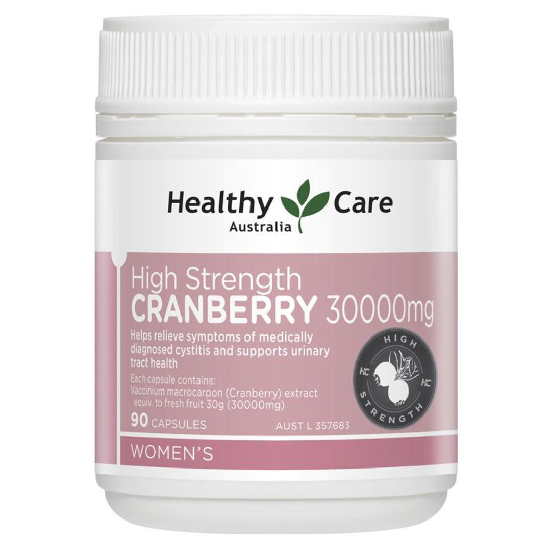 限時大特價-澳洲Healthy Care高含量蔓越莓30000mg 90粒