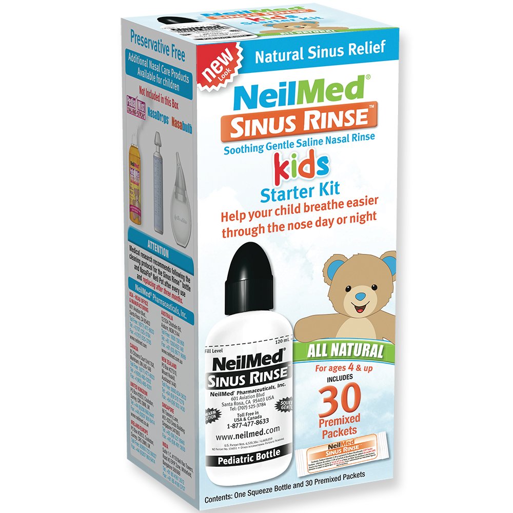 Neilmed兒童洗鼻瓶+水30袋裝