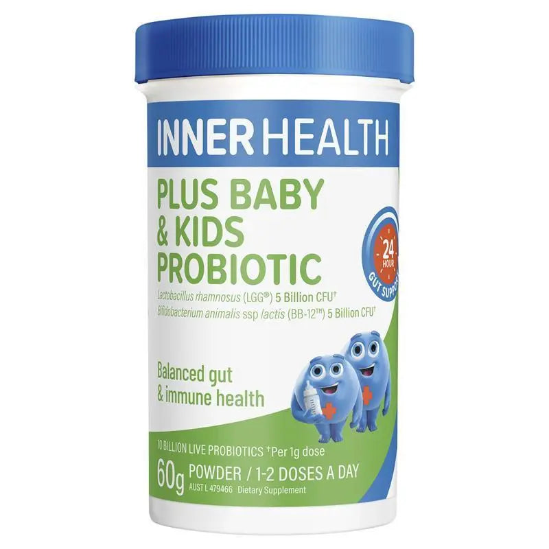 藥局大特價-澳洲Inner Health Plus 兒童每日防禦益生菌粉60g