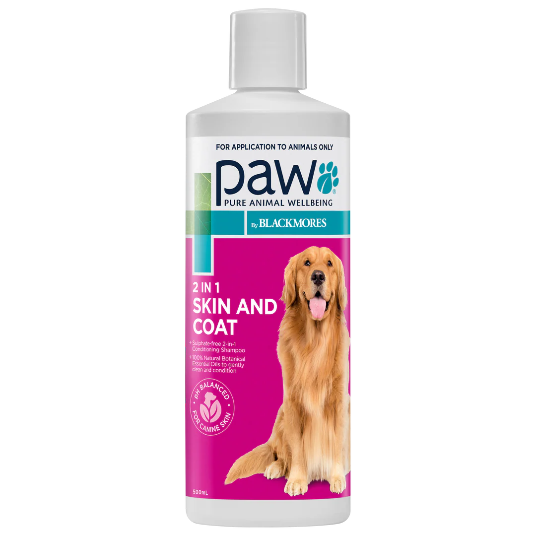 澳洲Blackmores PAW 2合1洗毛精500ml