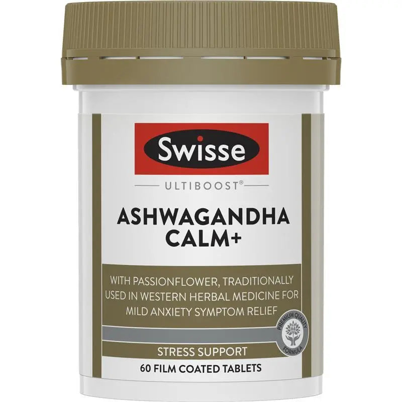 澳洲Swisse南非醉茄 鎮靜+ 60粒