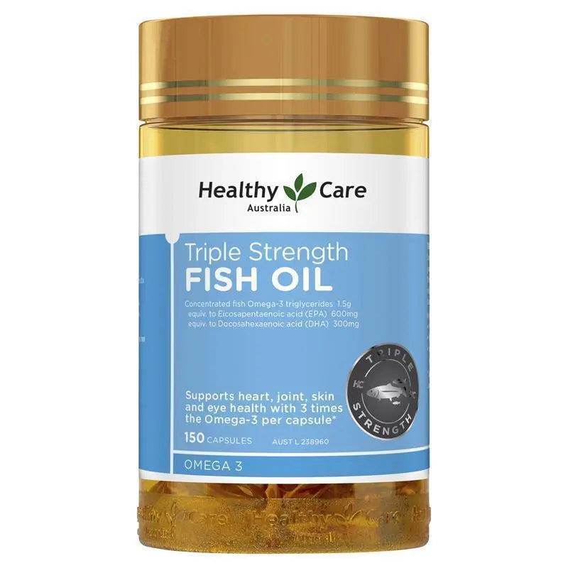 澳洲Healthy Care三倍加強魚油150粒