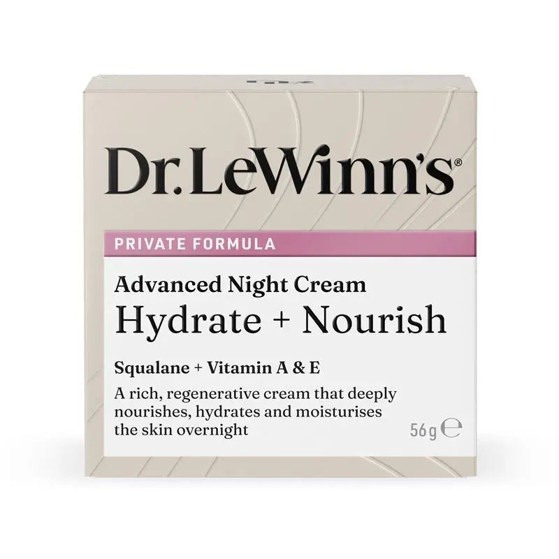 藥局限時特價-澳洲 Dr. LeWinn’s Hydrate + Nourish 水潤滋養高效晚霜 56g