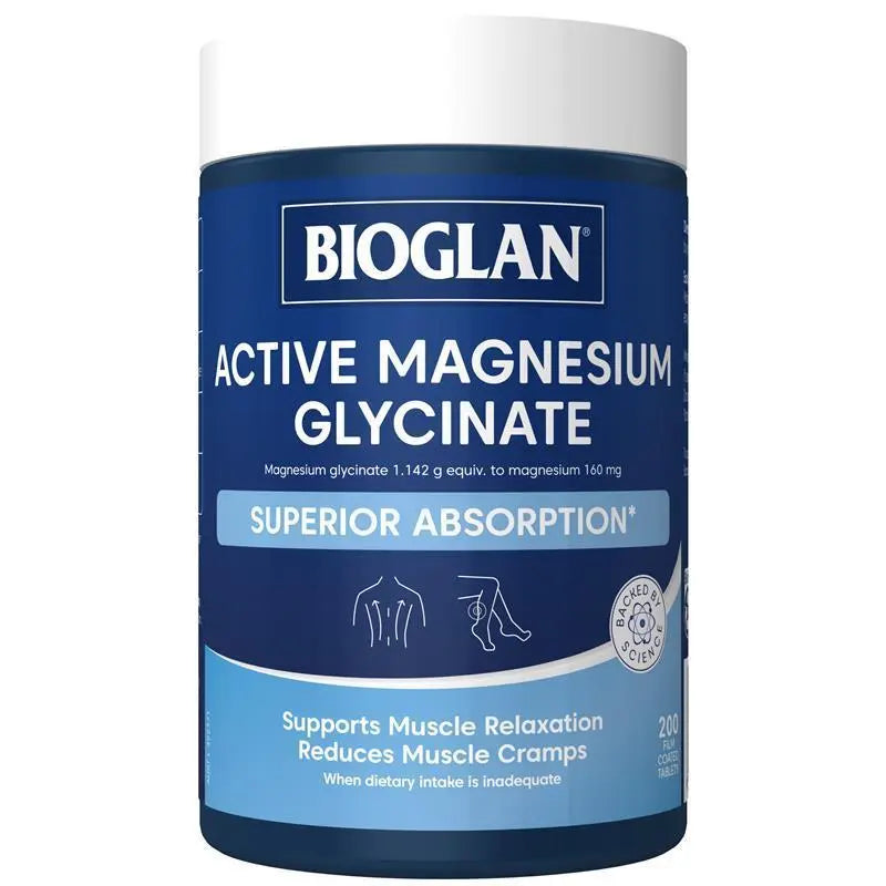 澳洲Bioglan 甘胺酸鎂 200錠