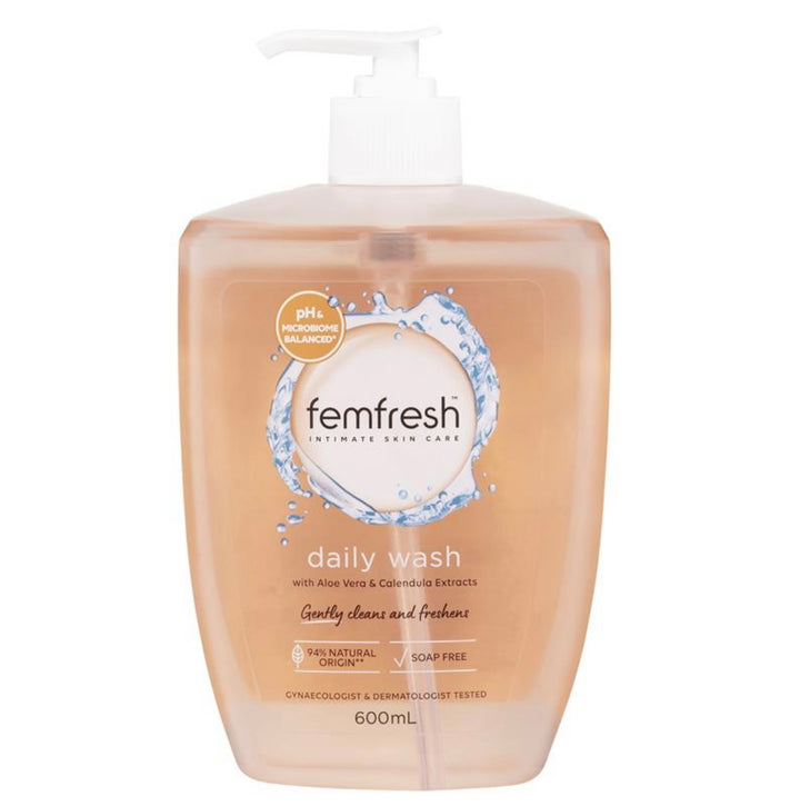 Femfresh女性私密護理洗液 每日呵護/長效清新/純淨植萃 600ml
