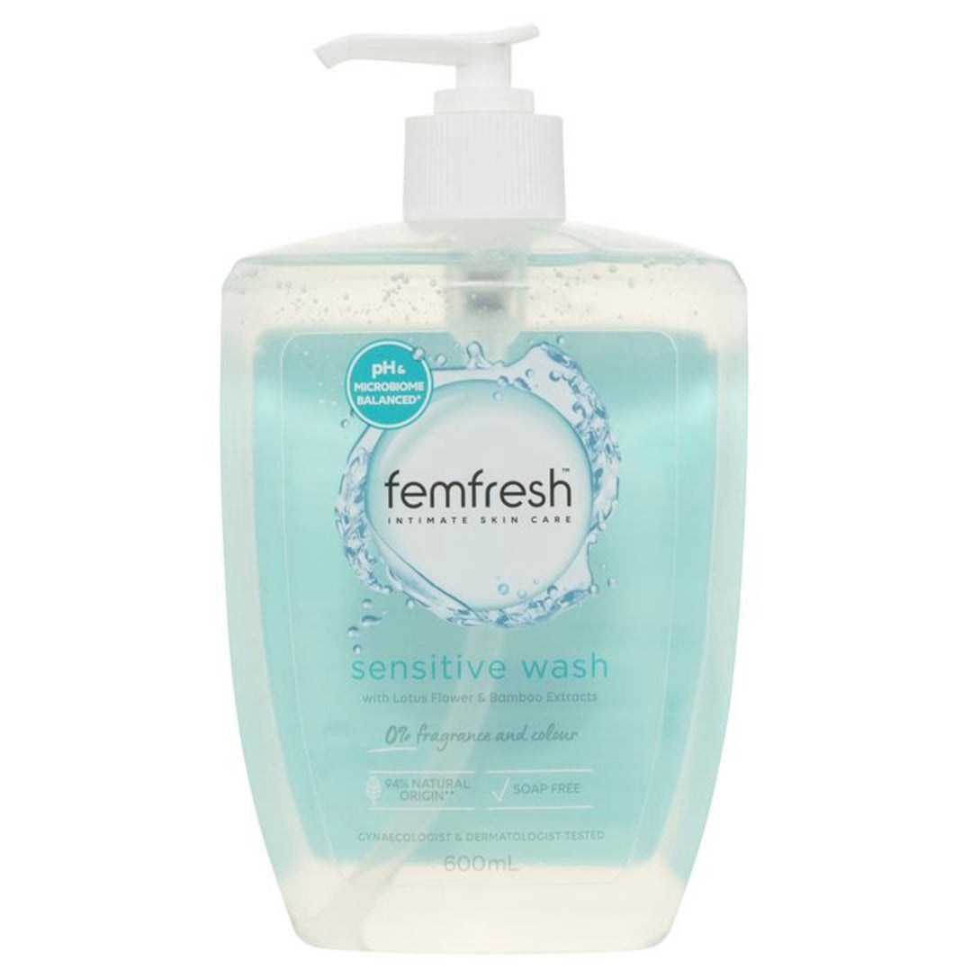 Femfresh女性私密護理洗液 每日呵護/長效清新/純淨植萃 600ml