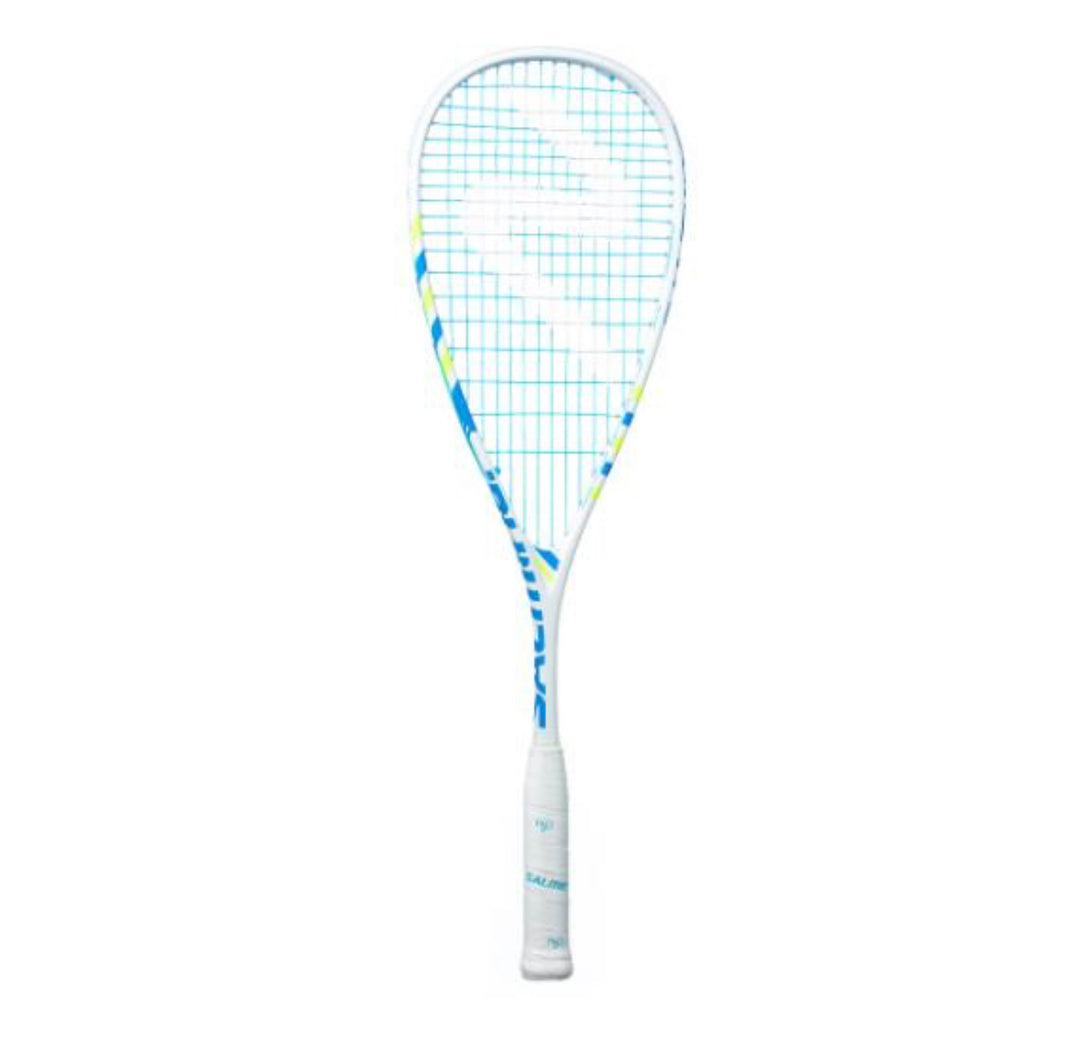 Salming Forza Powerlite White Blue Yellow Racquet