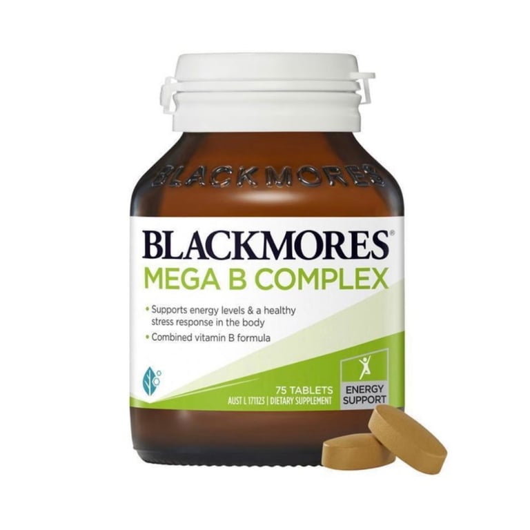 澳洲Blackmores高能維他命複合B群 75粒 效期07/2024
