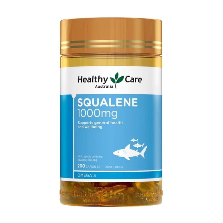 【本期特價至10/25】澳洲Healthy Care角鯊烯 200粒