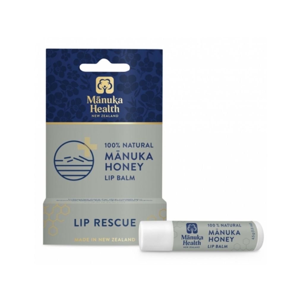 【出清特價】紐西蘭Manuka Health 蜜紐康麥盧卡活性蜂蜜修護潤唇膏 4.5g