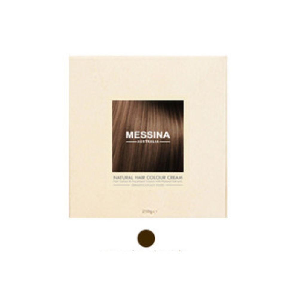 澳洲Messina純天然植物染髮霜 250g 棕色/深棕色/黑色 (僅白髮或淺色髮適用）