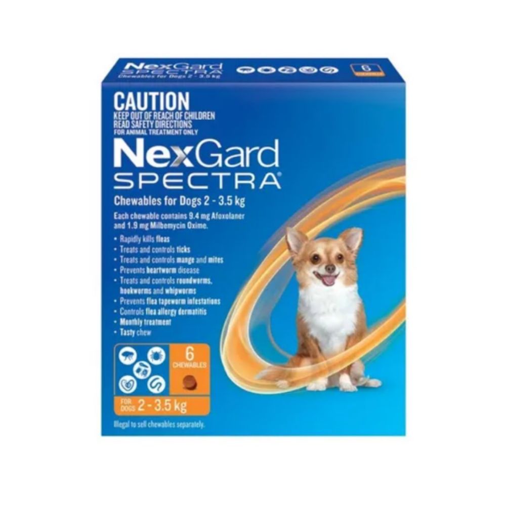 NEXGARD Spectra for Dogs 2 - 3.5kg