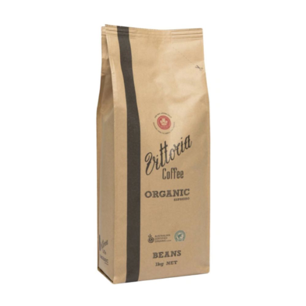 澳洲Vittoria有機咖啡豆 1KG 100%阿拉比卡咖啡豆 雨林聯盟認證