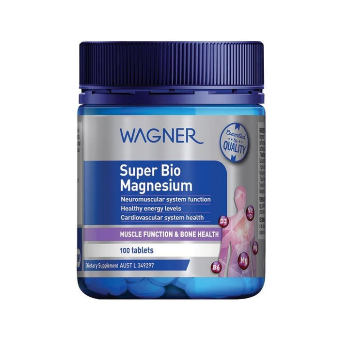 【限時大特價至9/22】Wagner高含量超級鎂 100粒