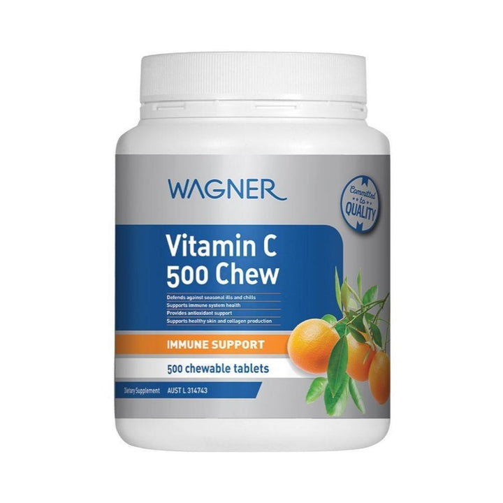 藥局限時特價-澳洲Wagner維他命C 500mg 500粒