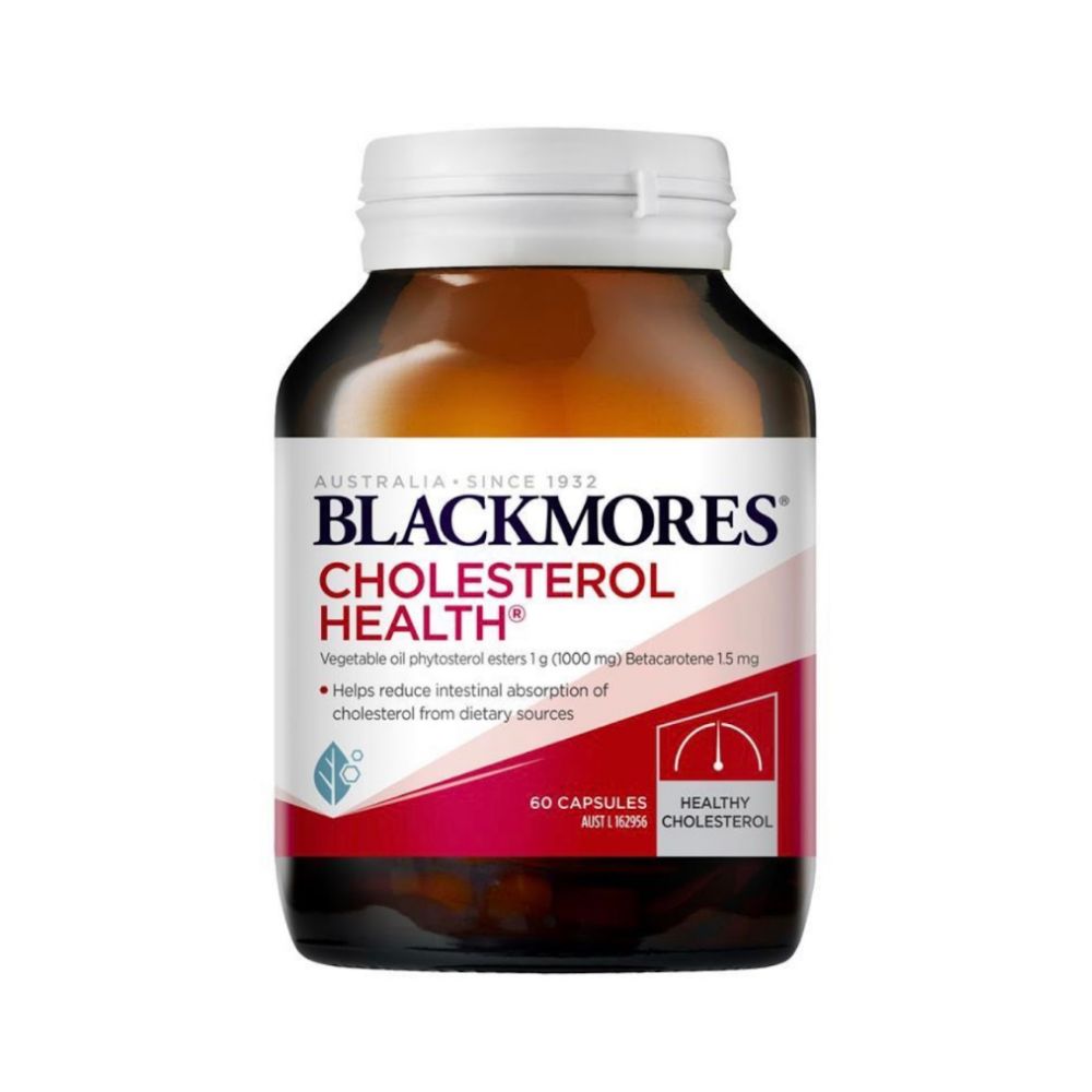 【出清特價】澳洲Blackmores澳佳寶膽固醇健康 60粒 效期09/2024